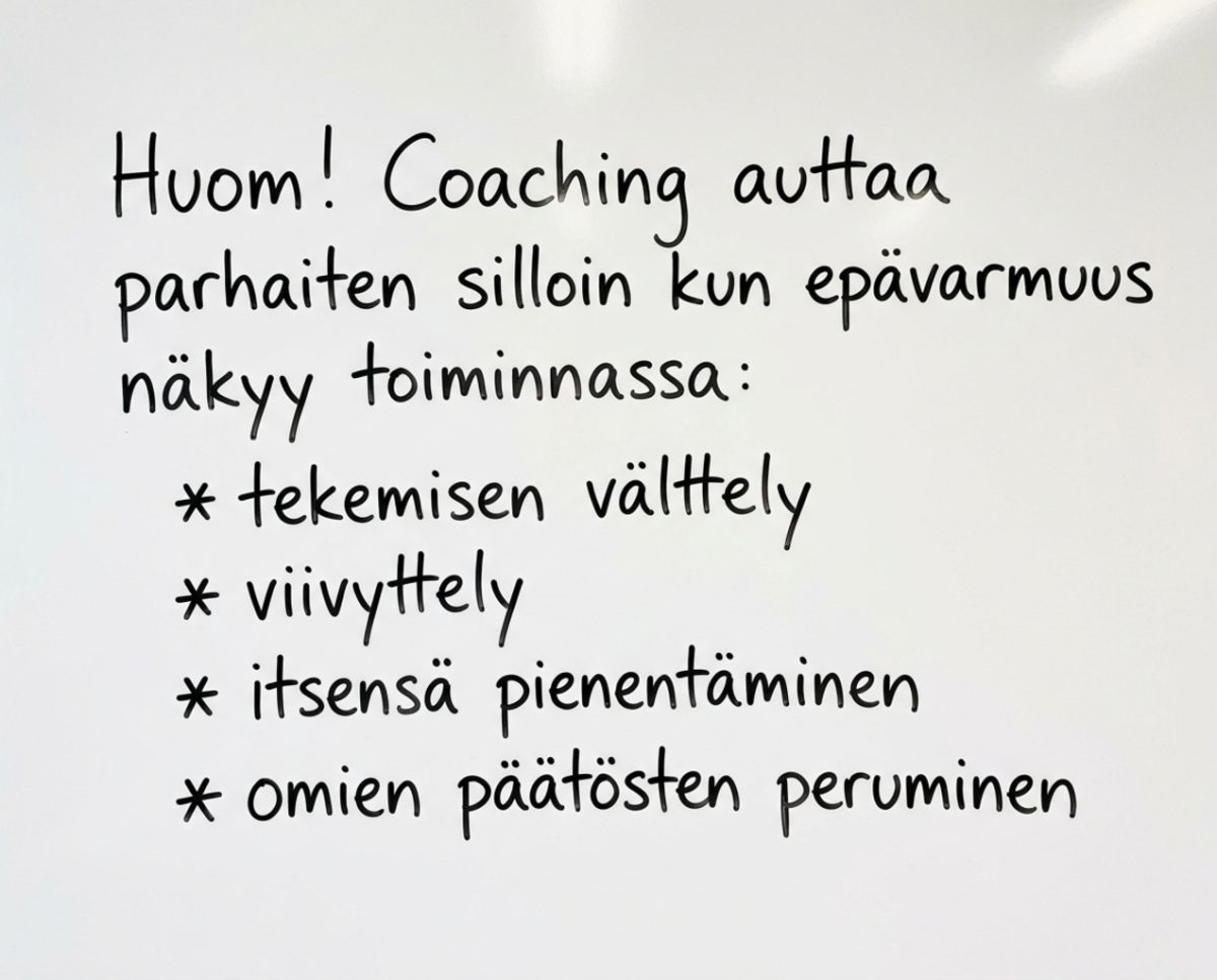 Valmennus ja itseluottamus